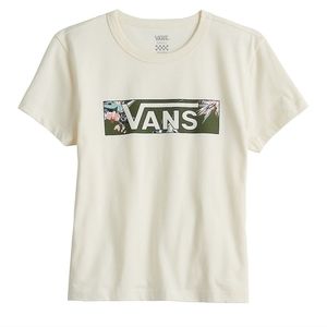 Vans  Short Sleeve Tee Juniors Antique White